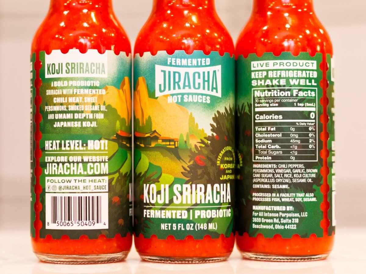 Koji Sriracha - Jiracha Fermented Hot Sauces