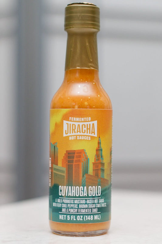 Cuyahoga Gold Sauce - Jiracha Fermented Hot Sauces