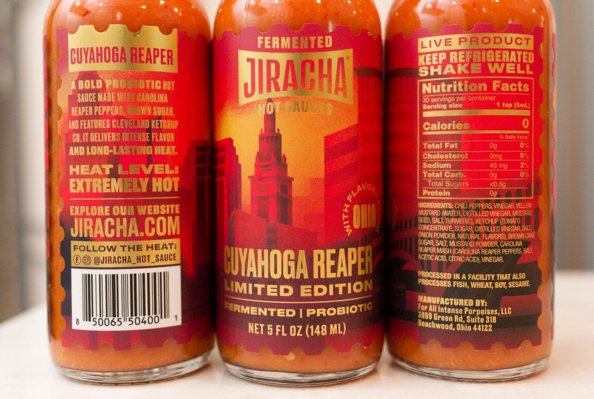 Cuyahoga Reaper 6 - PACK! - Jiracha Fermented Hot Sauces