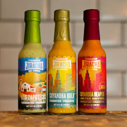 Jiracha Flight 3 - Pack - Jiracha Fermented Hot Sauces