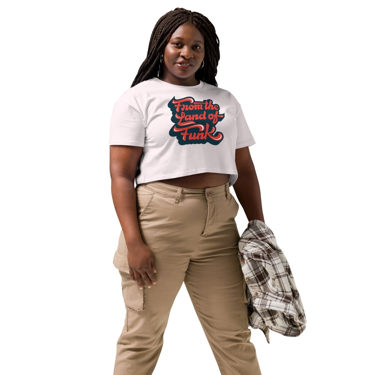 Land of Funk Ladies' Crop Top - Jiracha Fermented Hot Sauces