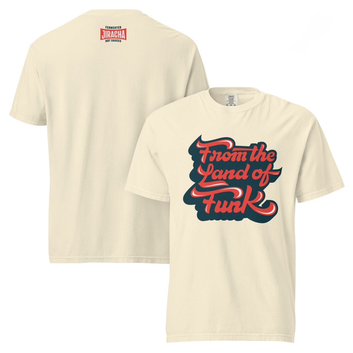 Land of Funk T-shirt - Jiracha Fermented Hot Sauces