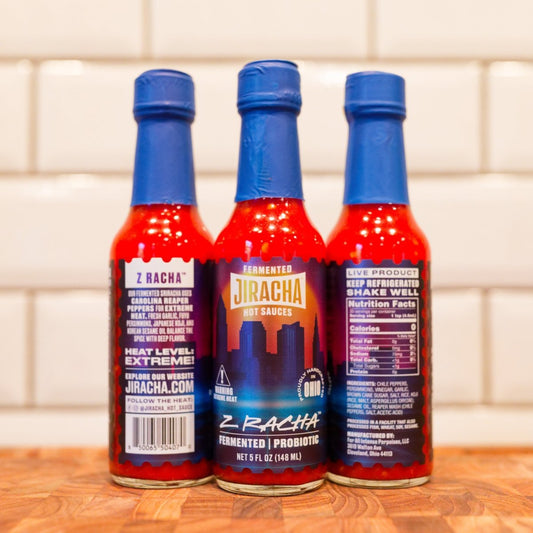 Z Racha Sriracha - Jiracha Fermented Hot Sauces